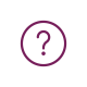 purple question mark icon